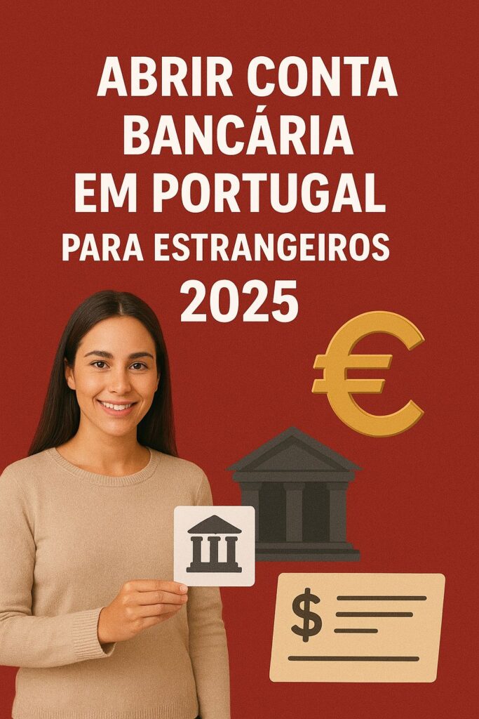Documentos como passaporte, NIF e comprovativo de morada para abrir conta bancária em Portugal 2025.