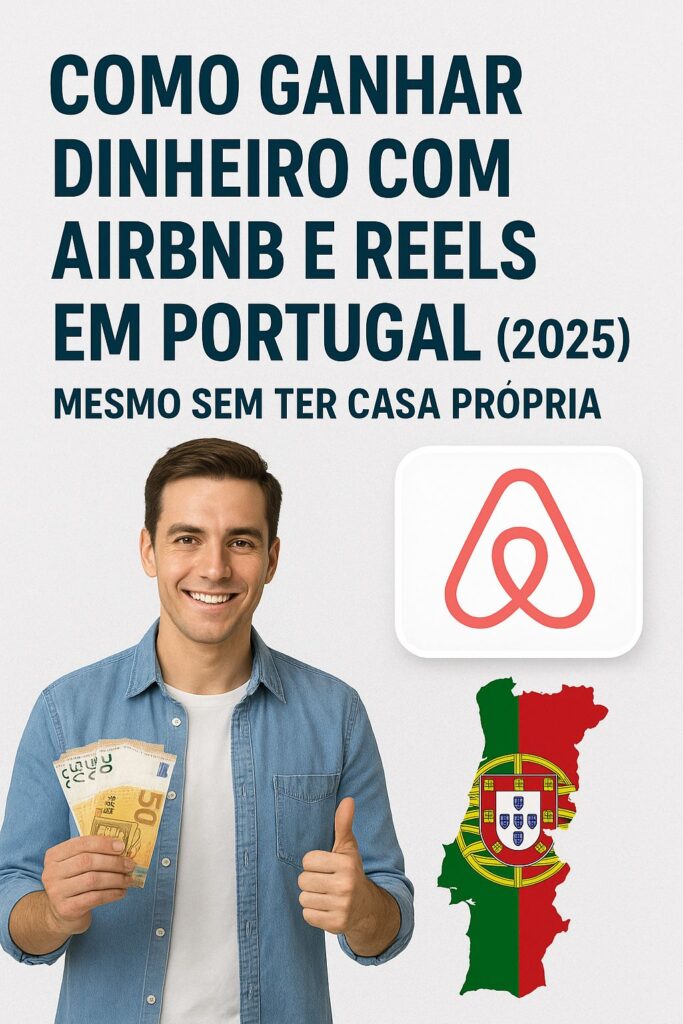 🔥 Como Ganhar Dinheiro com Airbnb em Portugal (2025) — Mesmo Sem Ter Casa Própria