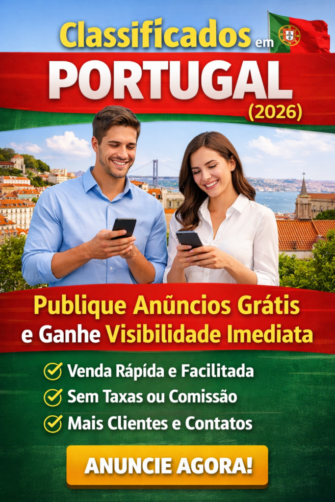  Classificados em Portugal (2026) — Publique Anúncios Grátis e Ganhe Visibilidade Imediata